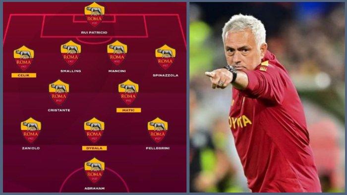 Strategi Taktik Mourinho Menilik Gaya Bermain AS Roma